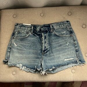 Lulus Surreal Jaden Cut Off Shorts